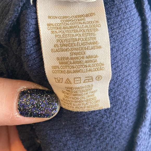 🔥SALE! SALE🔥We the Free Faire Isle V-Neck Blue M Wintery Ski Lodge Perfect! - Picture 6 of 6